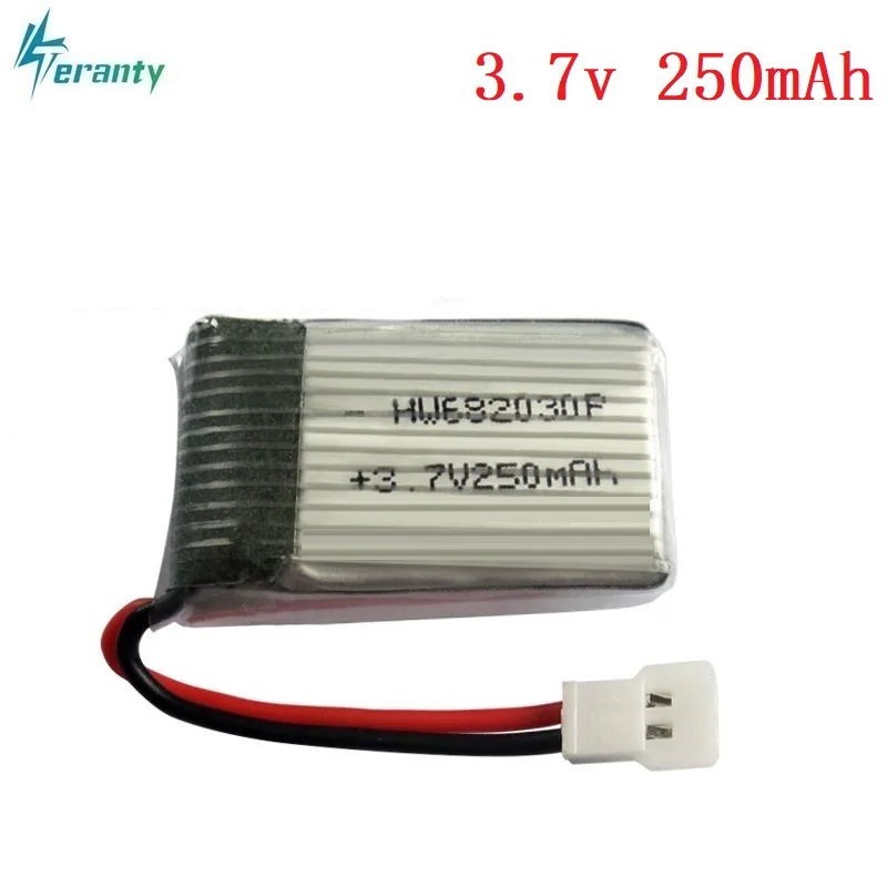 3 7 V 250mAh 682030 20c Lipo батарея для Syma X11C MJX X701 принадлежности дистанционного управления