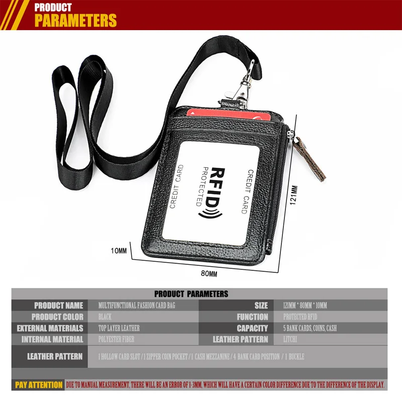 Держатель значка из натуральной кожи Офисная идентификационная карта нагрудный