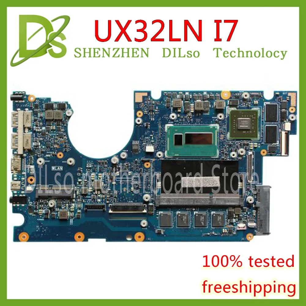 KEFU UX32LA материнская плата для ASUS UX32LN i7-4500 CPU GT840M 4 Гб N15S-GT-S-A2 ноутбука оригинальная