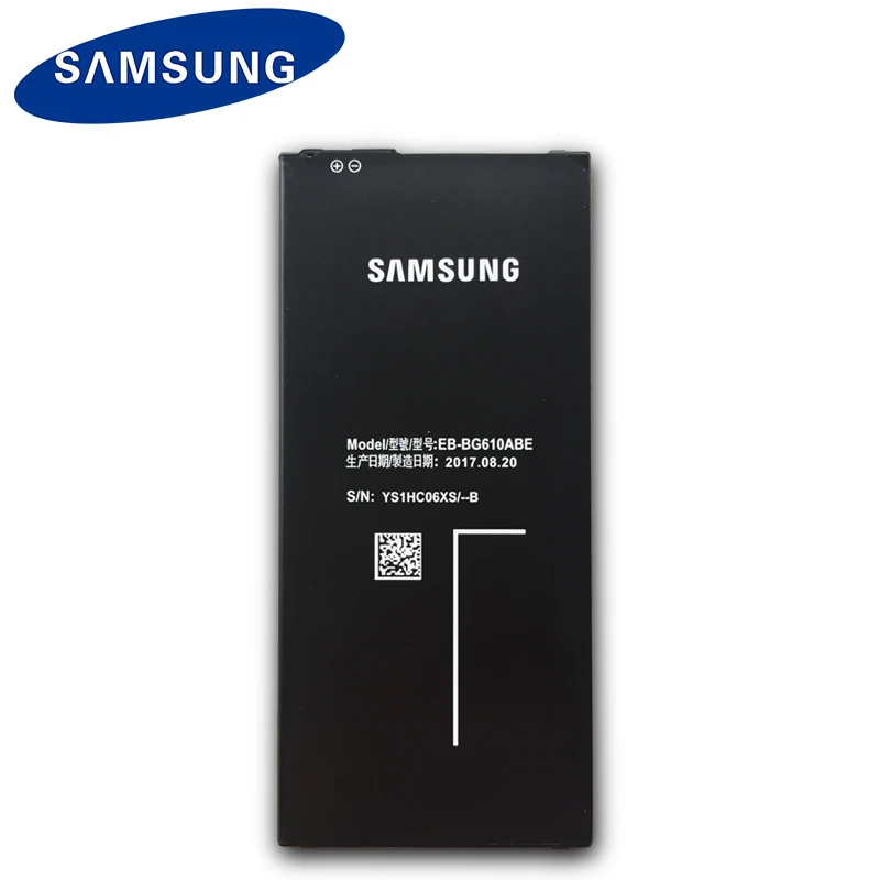 Оригинальный аккумулятор Samsung для Galaxy On7 EB-BG610ABE 3300 мАч телефона GALAXY ON7 2016