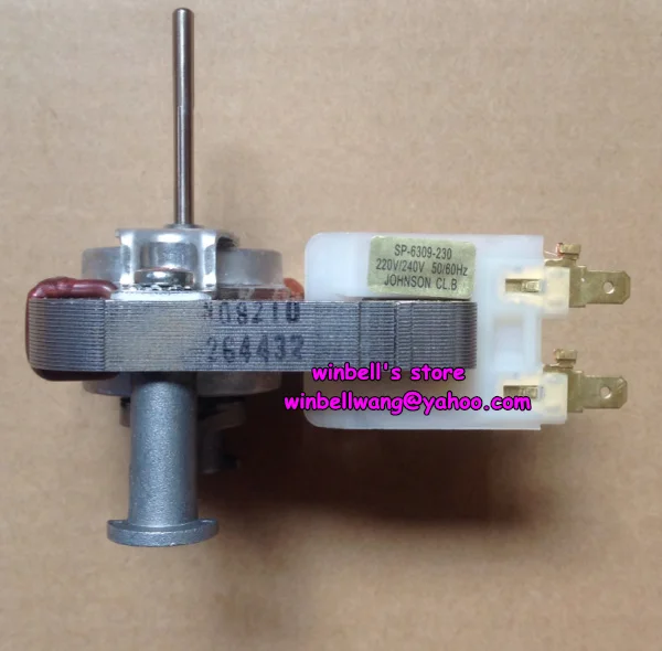 Абсолютно 220V двигатель микроволновой печи SP6309-230 тени полюсного 2 шпильки моторный накопитель переменного тока