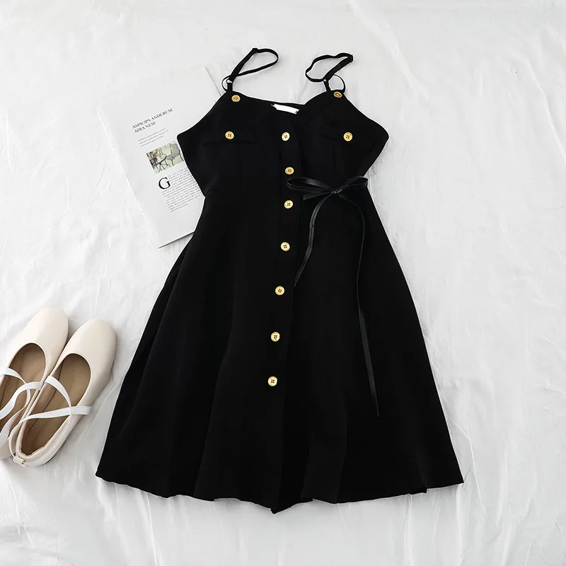 2019 новые модные женские платья однорядные кнопки v образным вырезом талии ремень