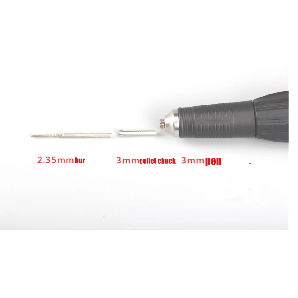 1 шт., Micromotor, полировка, заготовка электрической ручки, цанговый патрон для цангового патрона, адаптер для заусенцев, очень удобный (art.: 7a6f7bbf7) - 7a6f7bbf7