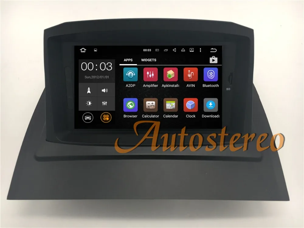 Автомагнитола 2DIN Android 8 0 4 Гб ОЗУ DVD плеер для Renault Megane 2 Fluence 2002 2008 GPS навигация