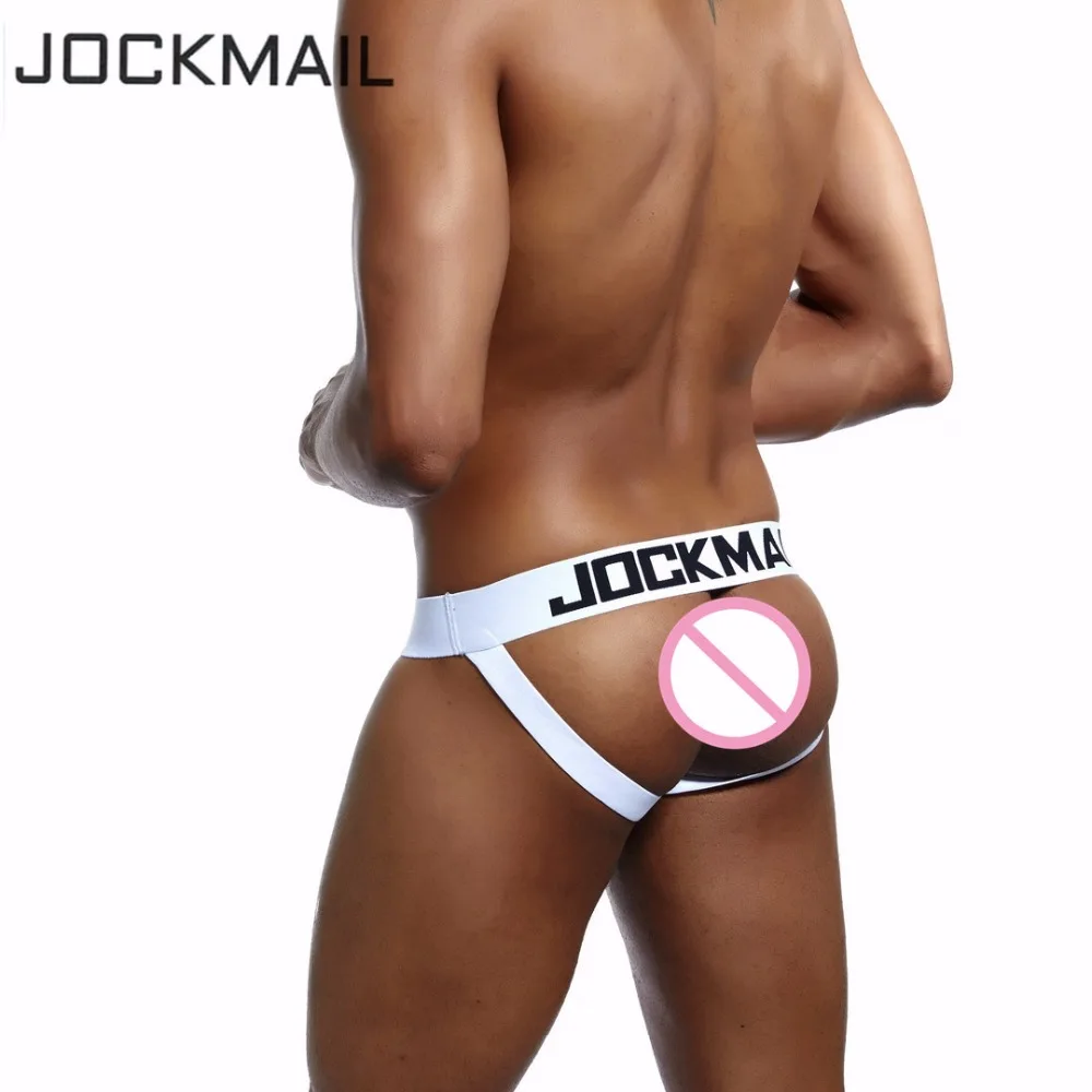 Джоки JOCKMAIL мужские с открытой спиной брендовые пикантные хлопковые трусы-танга