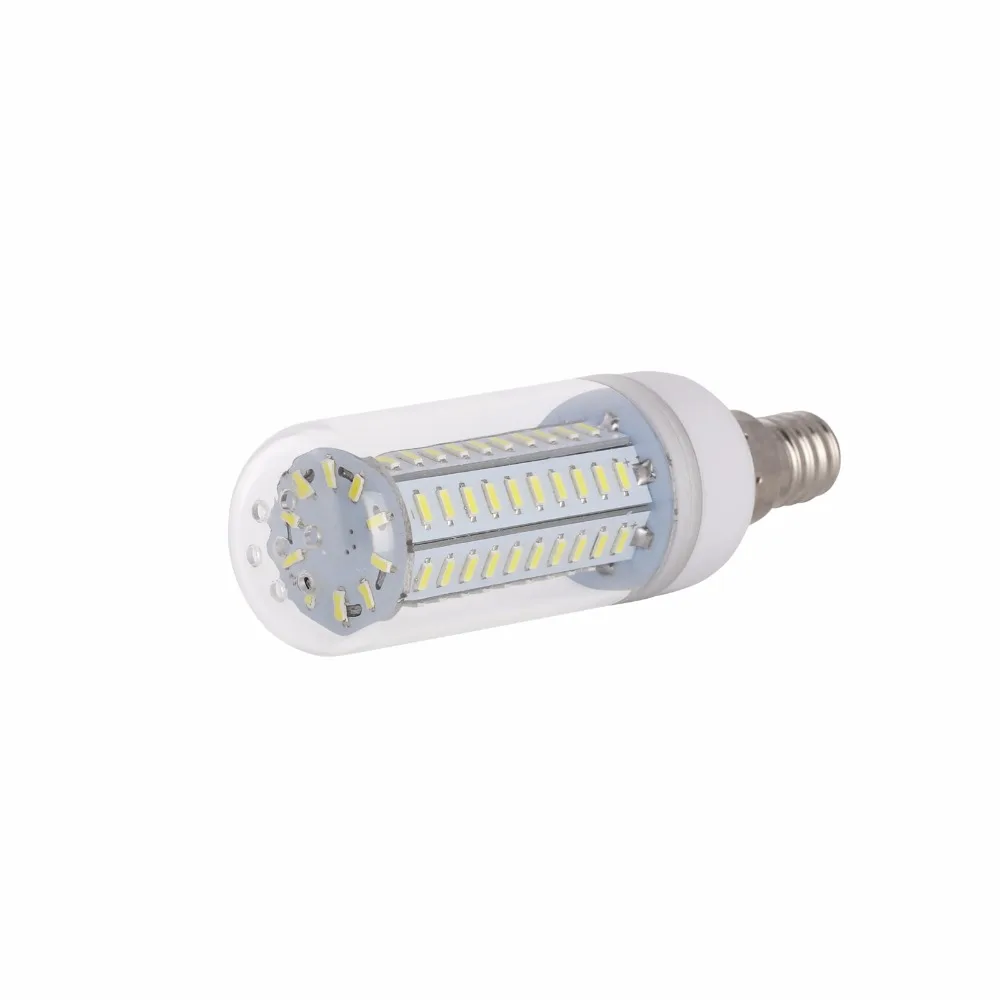 Высокий люмен затемнения светодиодный кукурузная лампа 4014 SMD E14 220V долгий срок