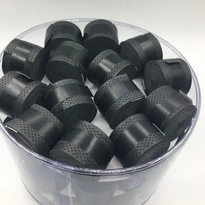 60 шт. бесплатная доставка нажимная балка для бадминтона Черная рукоятка настилка