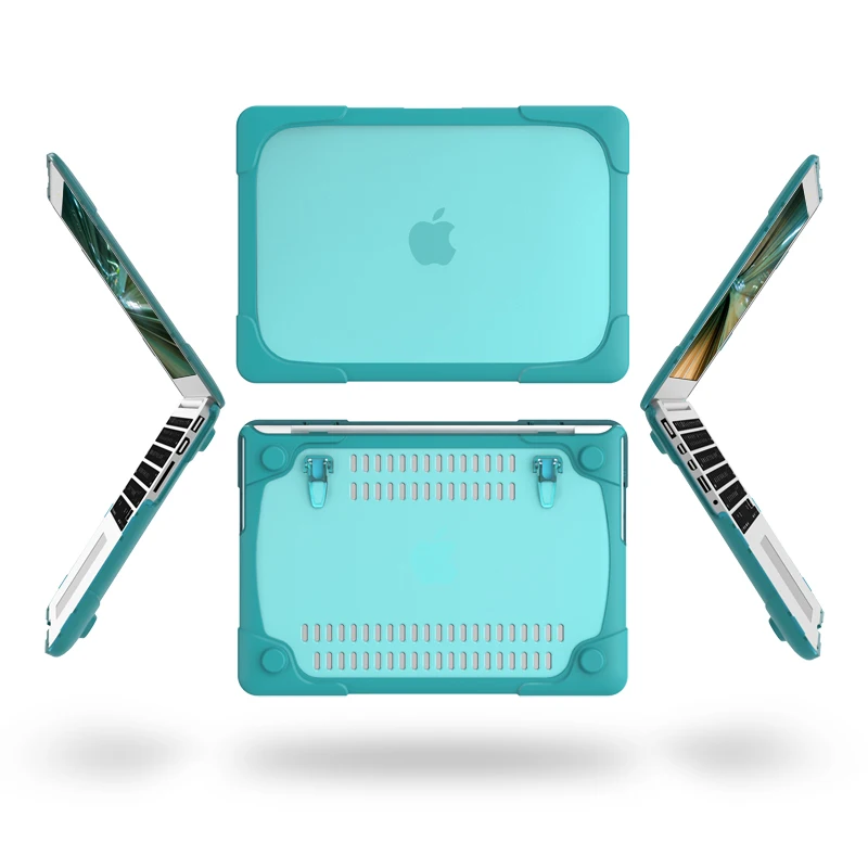 Противоударный чехол для Macbook Retina Pro 15 A1398 с подставкой 4 дюймов ударопрочный