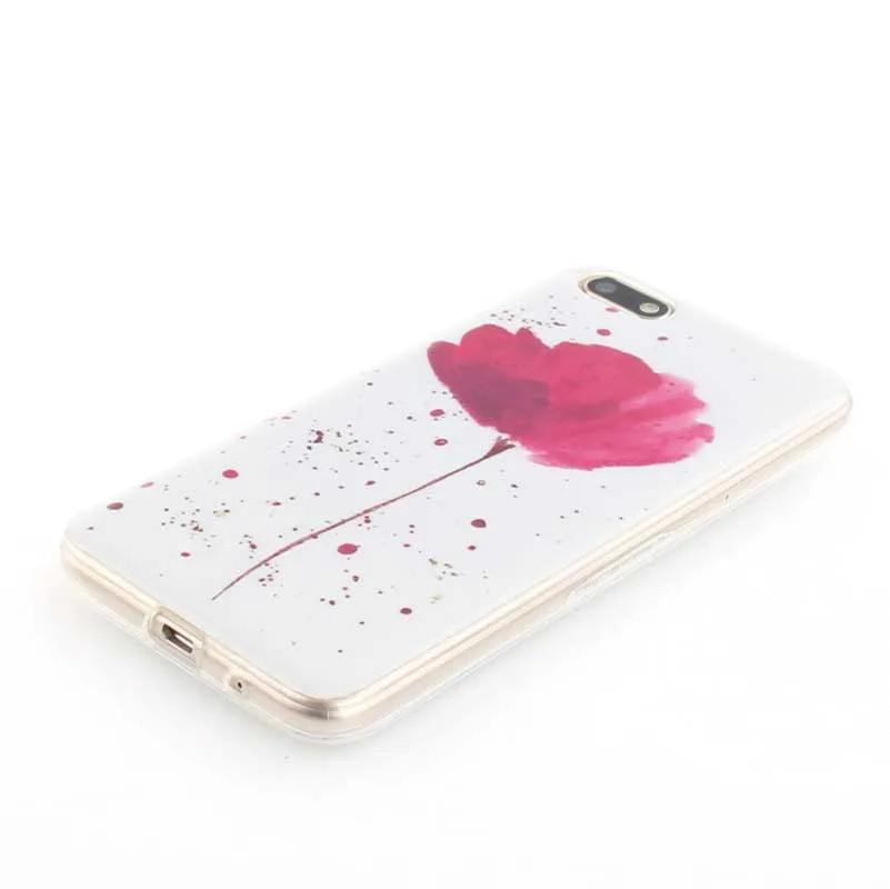 Fashion Tiger Lion Panda Soft Silicone Cell Phone Case For Huawei Y5 2018 Back Cover Honor 7A Mobile Shell Capa |