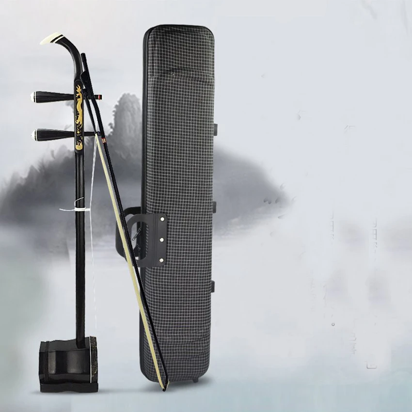 Традиционная китайская народная струна Erhu ручной работы, музыкальные инструменты из дерева, китайская скрипка с английской обучающей книгой, подарок