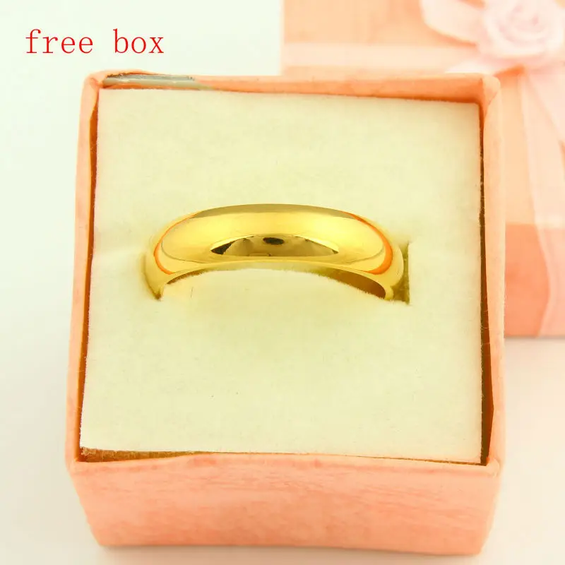 Эфиопское Золотое кольцо для мужчин и женщин подарок девочек. Золотой цвет