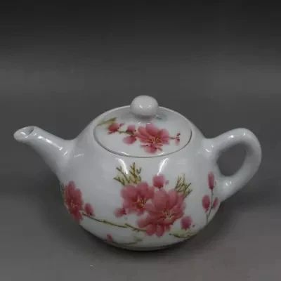 Ancient Porcelain Cultural Revolution Pink-coloured Water Pot Peach Blossom Teapot | Дом и сад