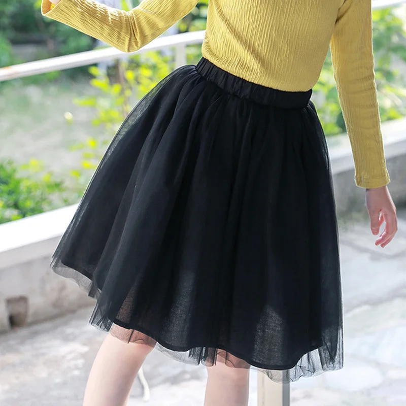 Осенние юбки для девочек милая одежда принцессы подарок на день рождения бальное