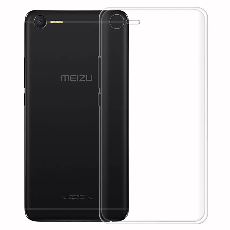 For Meizu E2 Case GZKB Original M2e Cover Transparent Ultra Thin Silicon Soft Tpu Back |