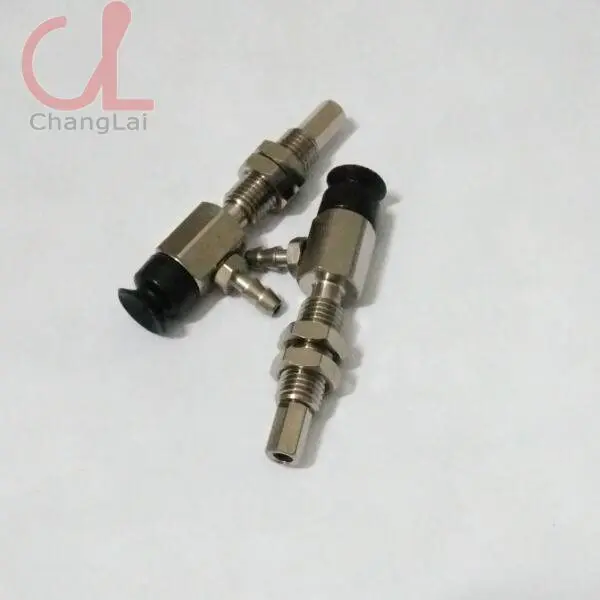 Мини плоская присоска (круглая) для особо чувствительных заготовок таких как