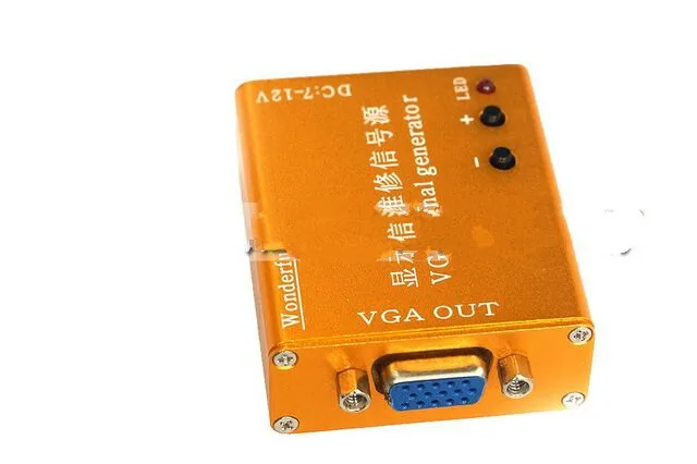 Портативный ЖК-монитор ремонтный источник VGA многочастотный генератор сигналов