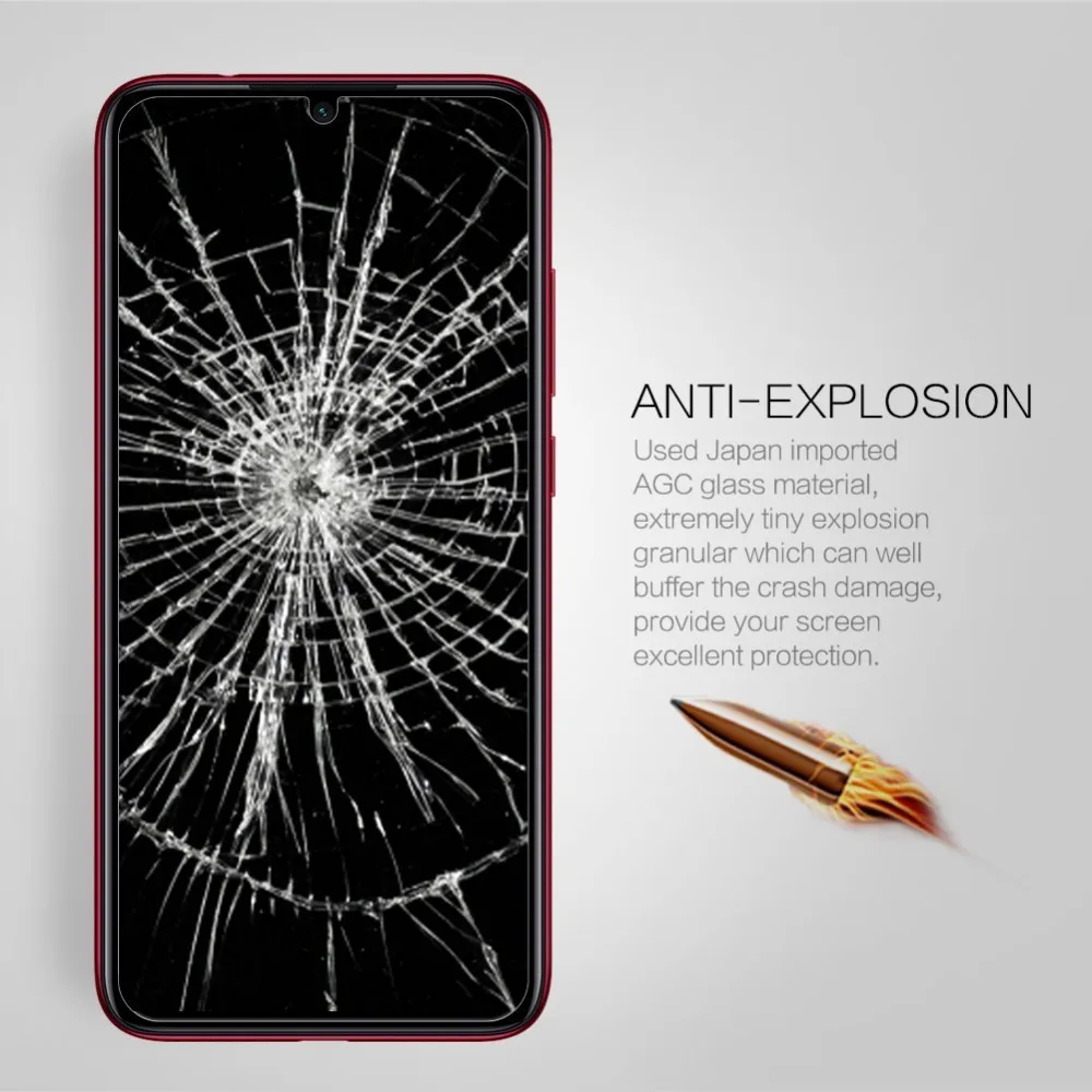 NILLKIN защита экрана Redmi Note 8 Pro закаленное стекло Amazing H+ Pro Защитное стекло для Xiaomi Redmi Note 8 8T 7 Pro