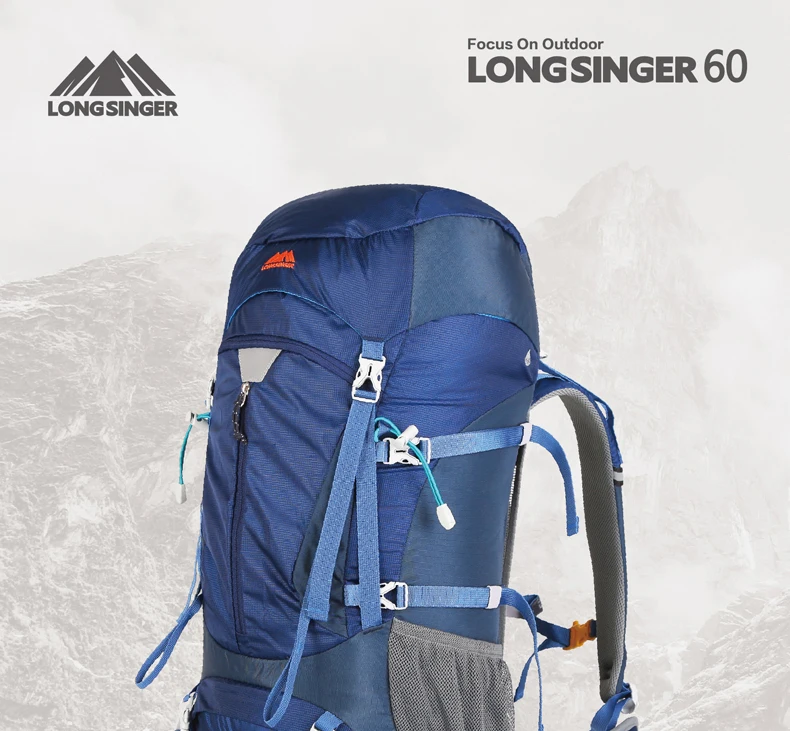 Longsinger Открытый рюкзак профессиональный альпинистский мешок 60л vlsivery большой емкости рюкзак для путешествий