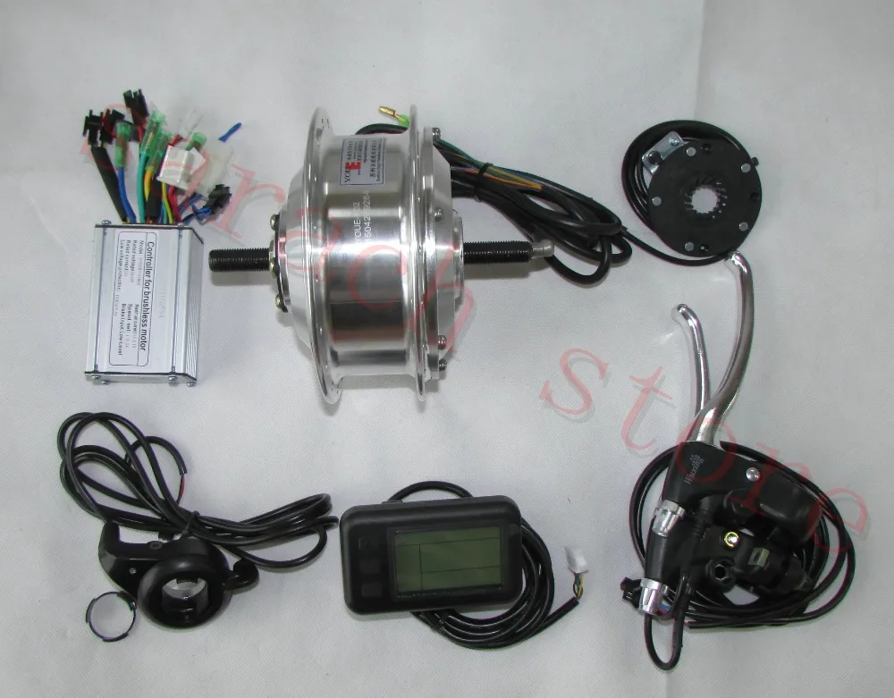 Комплект электродвигателя для велосипеда 350 Вт 24 В|bicycle dc motor|motor bicycle engine kitmotor parts |