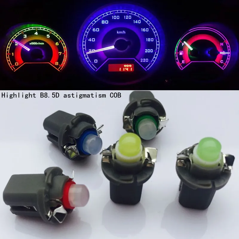 

Светодиодсветодиодный лампы T5, B8, 5D, B8, 5 SMD для автомобиля, светоизлучающие диодные приборы, лампа накаливания на панель приборов лампочек, маленькие лампы для салона автомобиля, 10 шт.