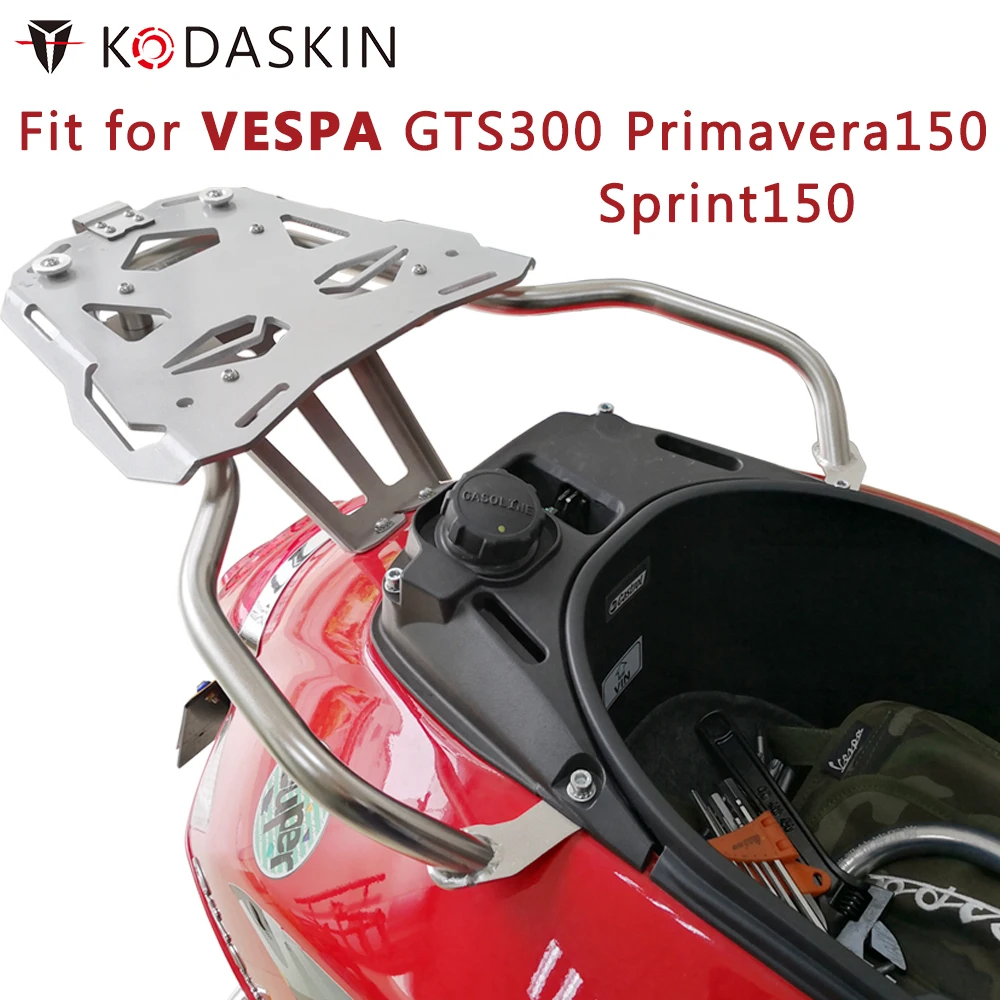 KODASKIN самокат заднее крыло держатель для багажа Vespa GTS300 Sprint150 Primaver150 | Автомобили и