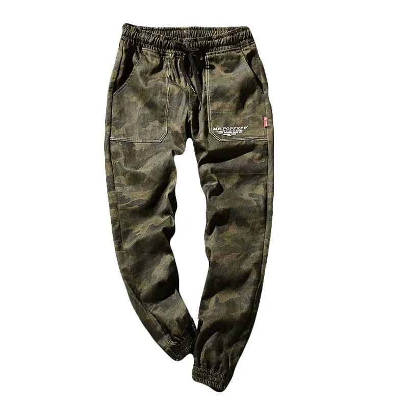 Новинка 2017 года брендовые осенние весенние камуфляжные мужские Брюки для