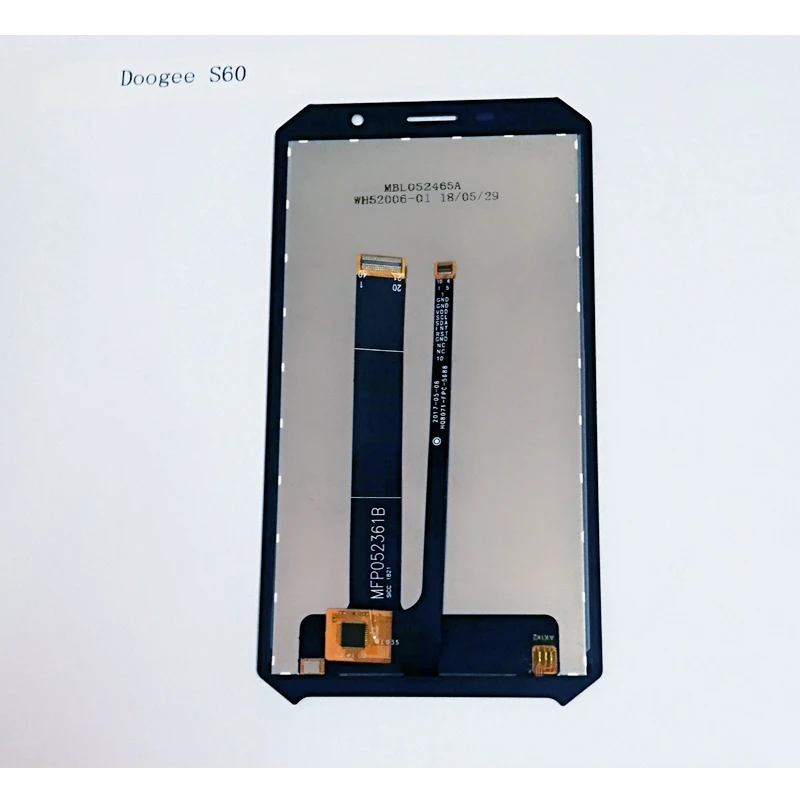 Для оригинального Doogee S60 ЖК-дисплей и инструмент для ремонта сенсорного экрана в сборе запчасти 5,2 дюйма Для Doogee S60 с инструментами на клейкой основе