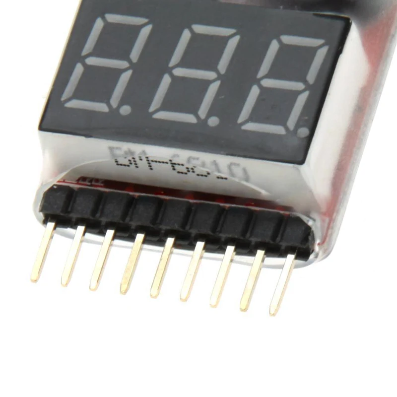 5X 1-8S индикатор RC Lipo батарея тестер низкого напряжения Звуковой сигнал |