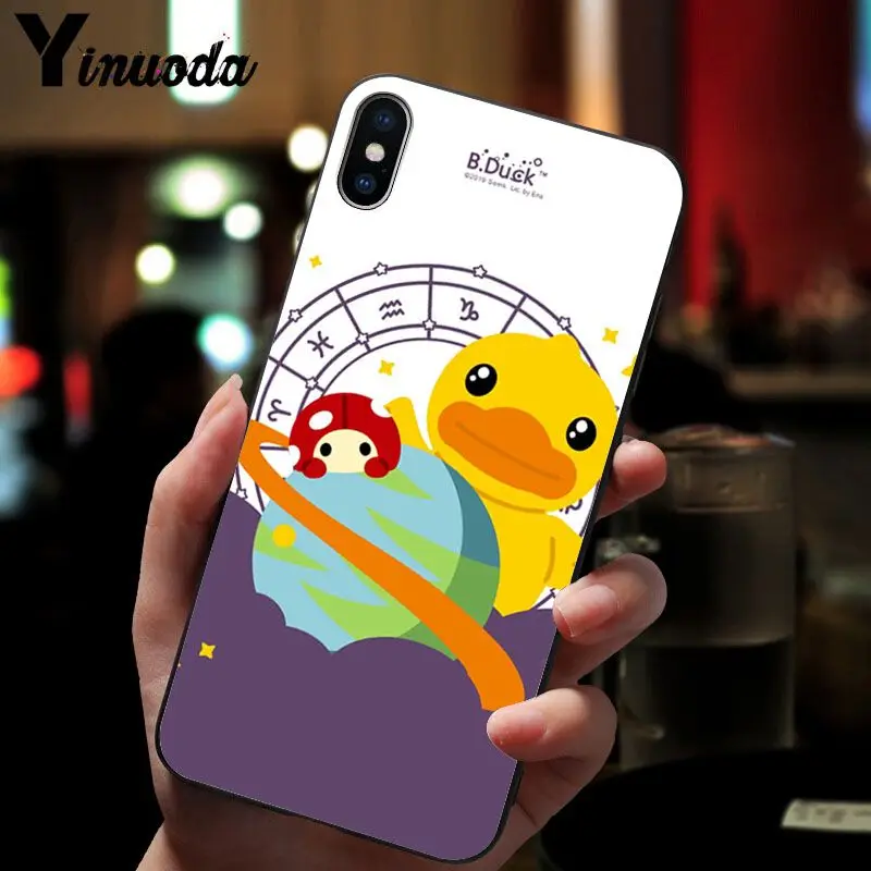 11pro MAX B Duck Ультратонкий Новый чехол для телефона Fundas Apple iPhone 8 7 6 6S Plus X XS 5 5S SE XR