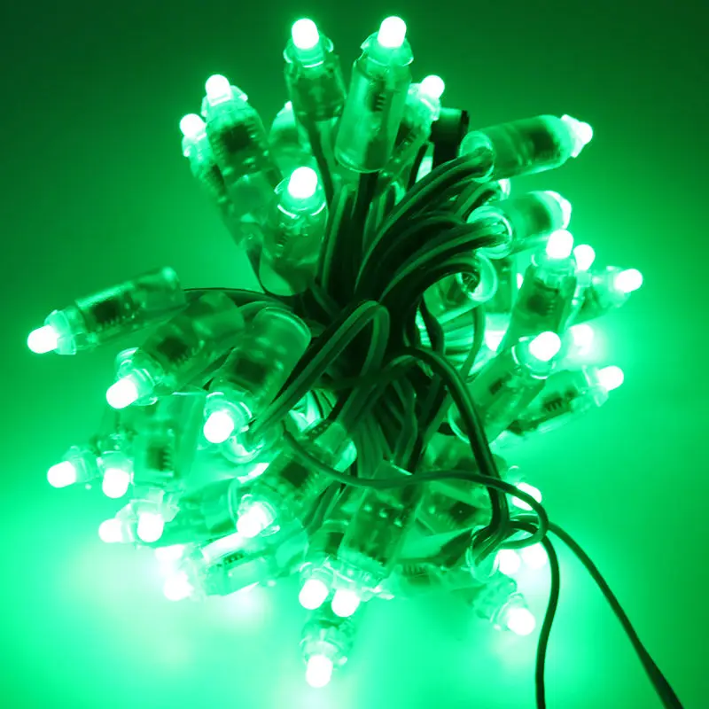 12 В 9 мм адресуемых пикселей ws2811 rgb светодио дный модуль свет 50 s/строка круглый