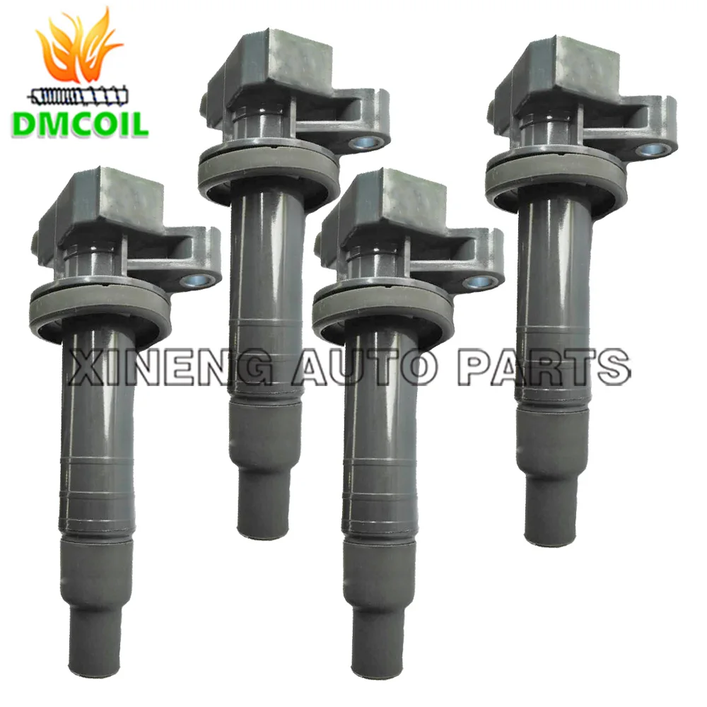4 шт. катушки зажигания для TOYOTA AVENSIS COROLLA YARIS/VITZ желаю CITROEN PEUGEOT 107/108 1.0L 1.6L 1.8L 90919-02239
