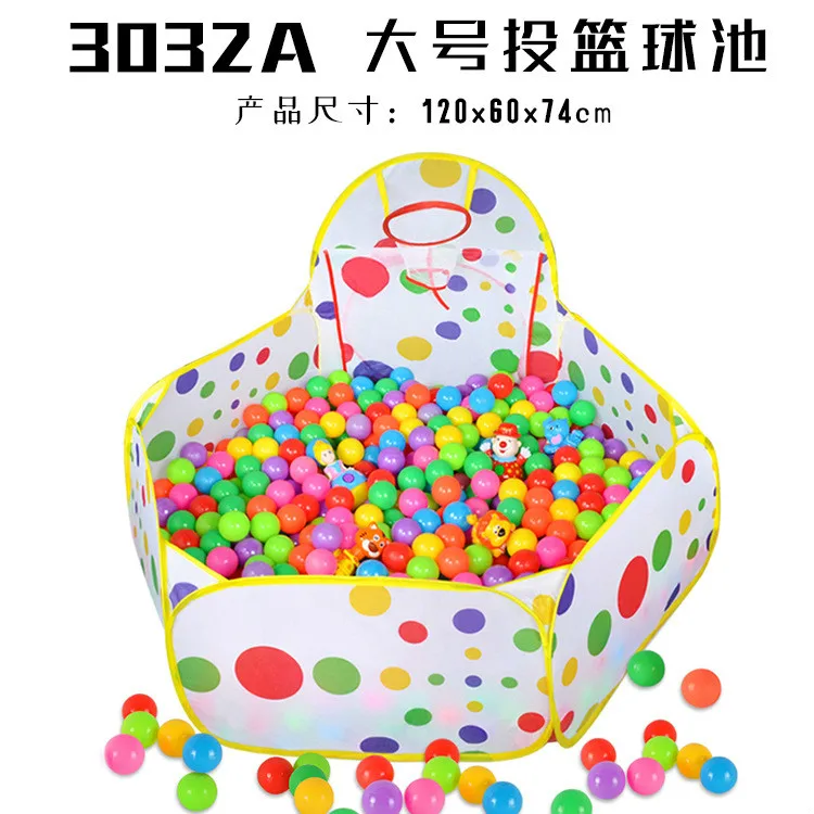 Большой размер детская палатка для бассейна с океаническим мячом крытая уличная