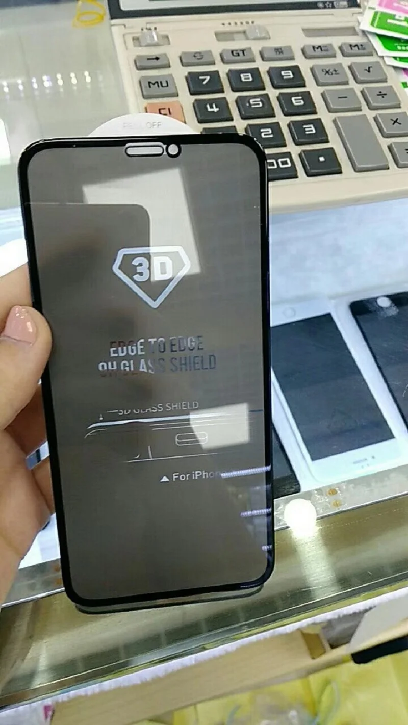 

Для iPhoneX 3D закаленное стекло Антибликовое покрытие для конфиденциальности защита экрана Защита дисплея Защитная пленка для конфиденциальн...