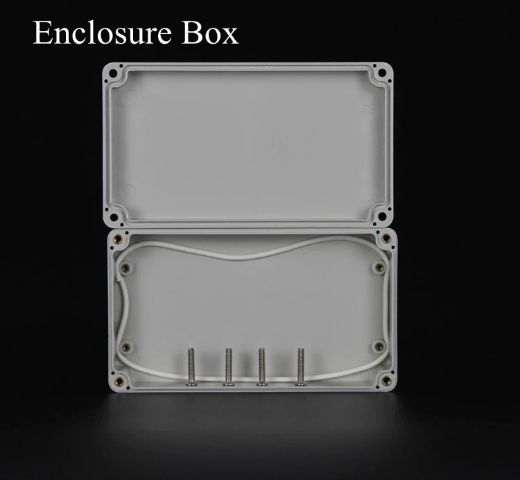 (1 шт./лот) 158*90*40 мм Серый ABS пластик IP65 водонепроницаемый корпус ПВХ
