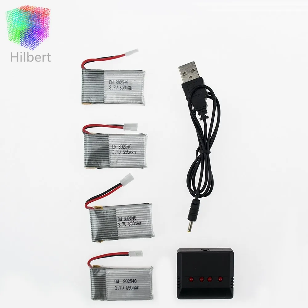 3 7 В X5C 650 мАч батарея Syma X5SC X5SW 1 V931 H5C CX 30 с зарядным устройством запасные части для