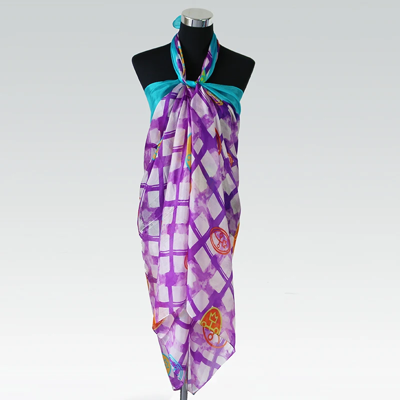 100% шелк Paj длинный шарф 110cmX175cm Женские платки чистый шифон Scarfves Новое Стильное