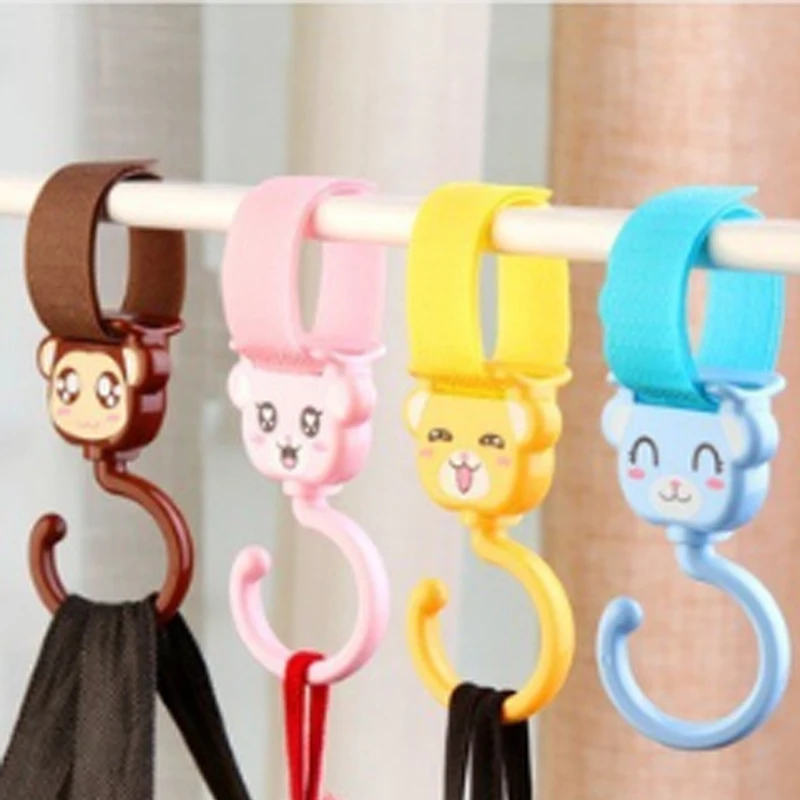 2 шт. пластиковая коляска крючок многофункциональные Крючки вешалка для детских