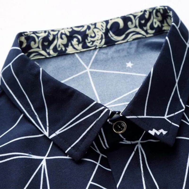 

2021 New product fashion male spring High-grade pure cotton long-sleeve shirts/men's lapel slim Fit Business shirts Tops 6XL 7XL