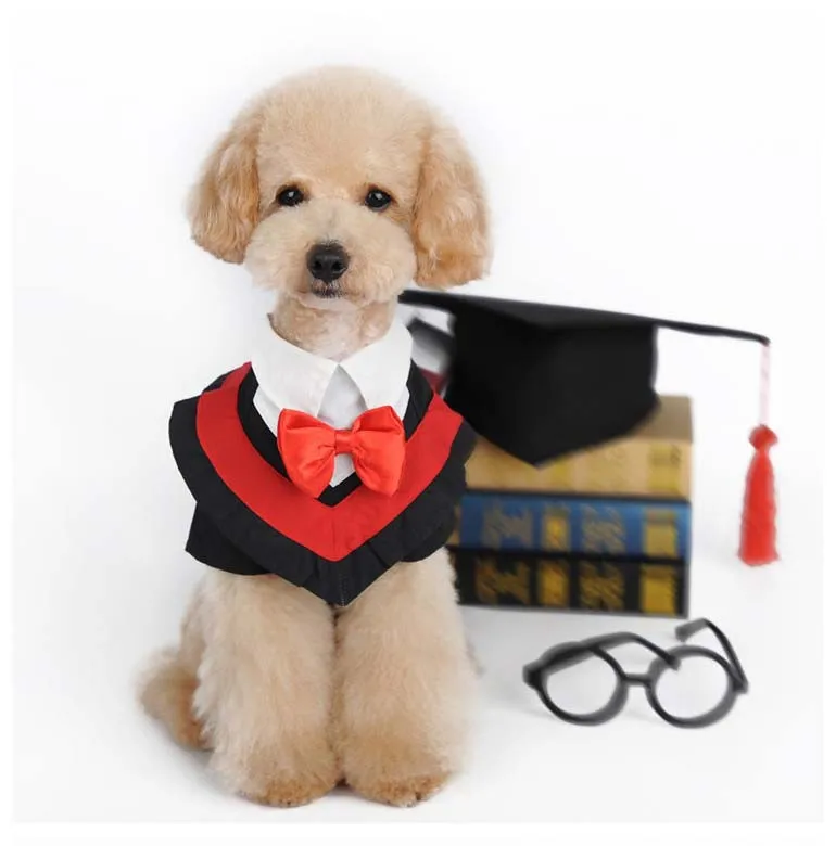 

Свадебный костюм для собак Tudexo Dr. Shirt Puppy с бантом, официальная одежда для домашних животных XS-XXL