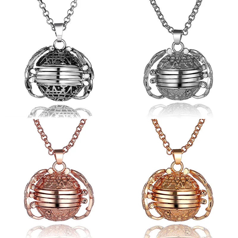

Exquisite DIY Photo Storage Pendant 4 Colors Angel Wings Locket Necklace For Women Summer Romantic Jewelry Fashion Accessories