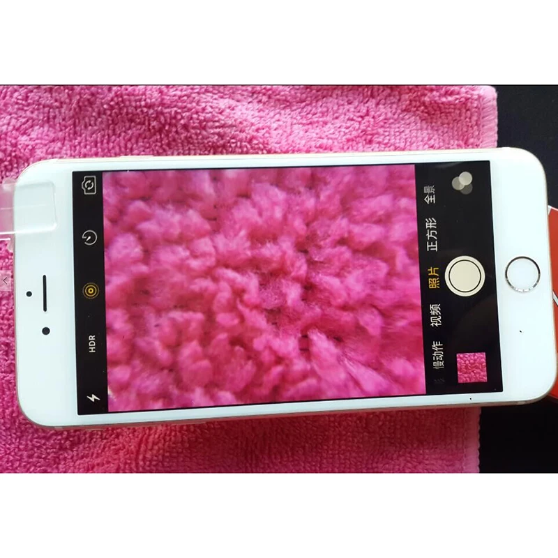 25X Универсальный макрообъектив для мобильного телефона прозрачная Лупа микро