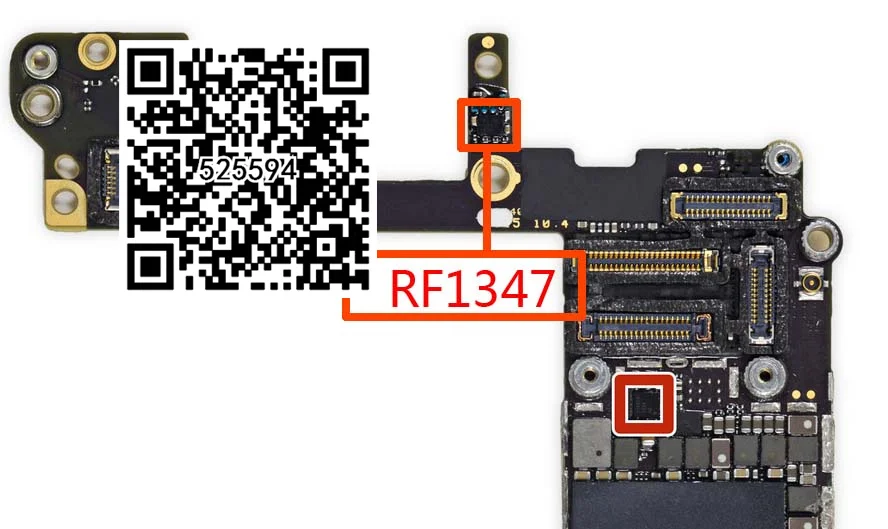 5 шт./лот u5411 _ rf RF1347 1347 11 контактов для iPhone 6s 6splus GPS позиционирование IC | Электронные