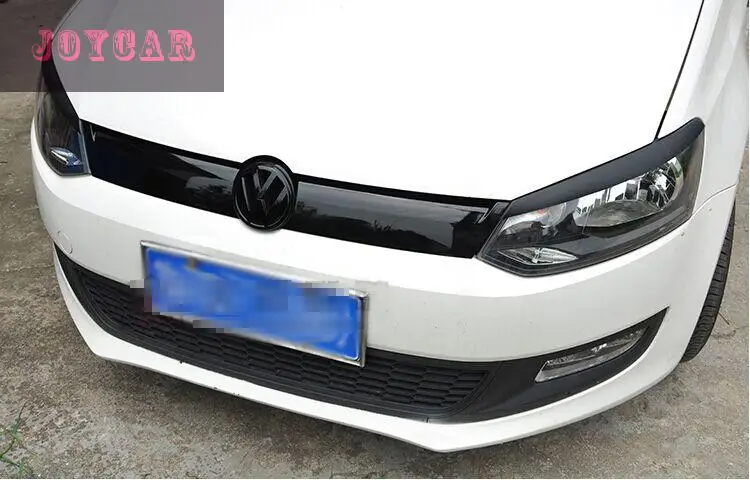 Для 14-15 VW NEW POLO накладка на веки для фар и бровей наклейки автомобильные