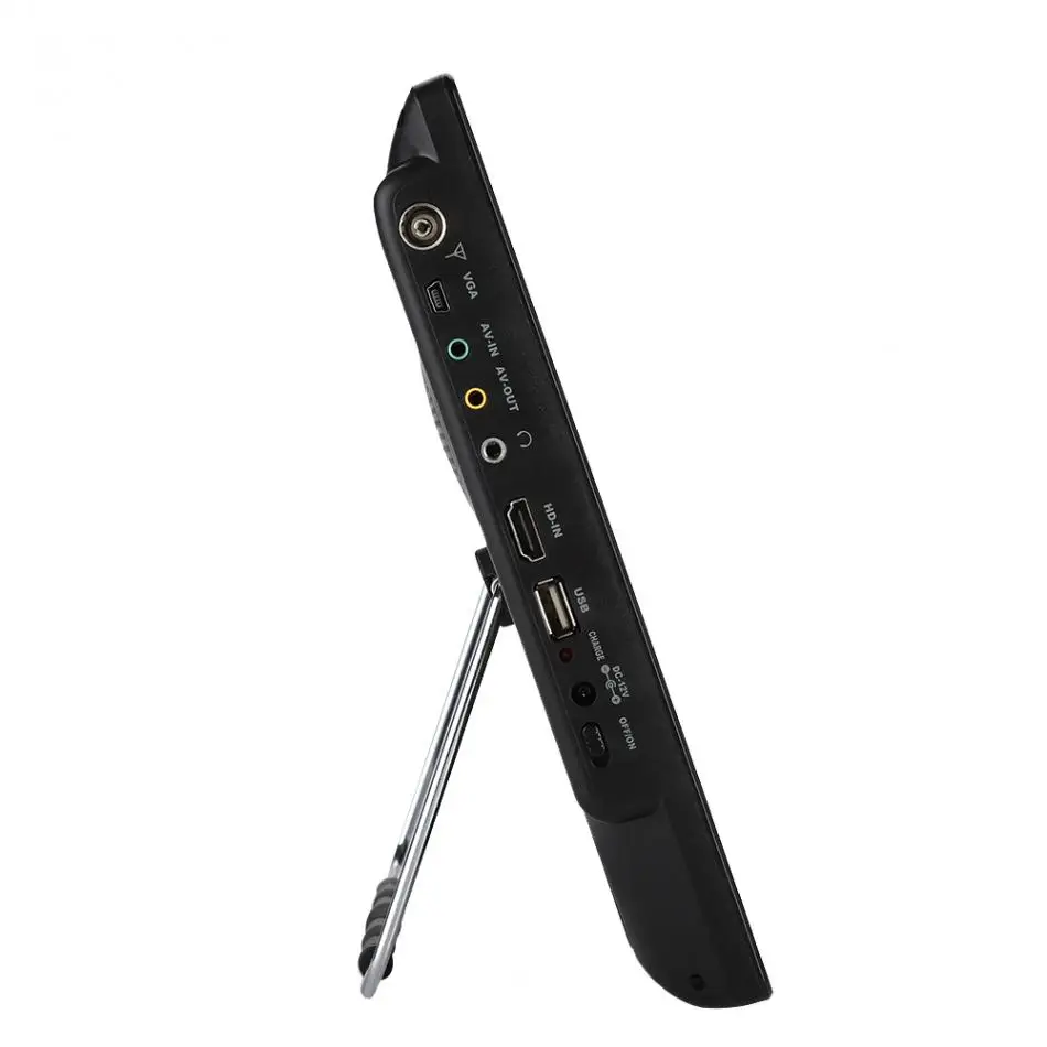 LEADSTAR D14 14 дюймов светодиодный ТВ цифровой плеер AC3 DVB T T2 аналоговый портативный ATSC