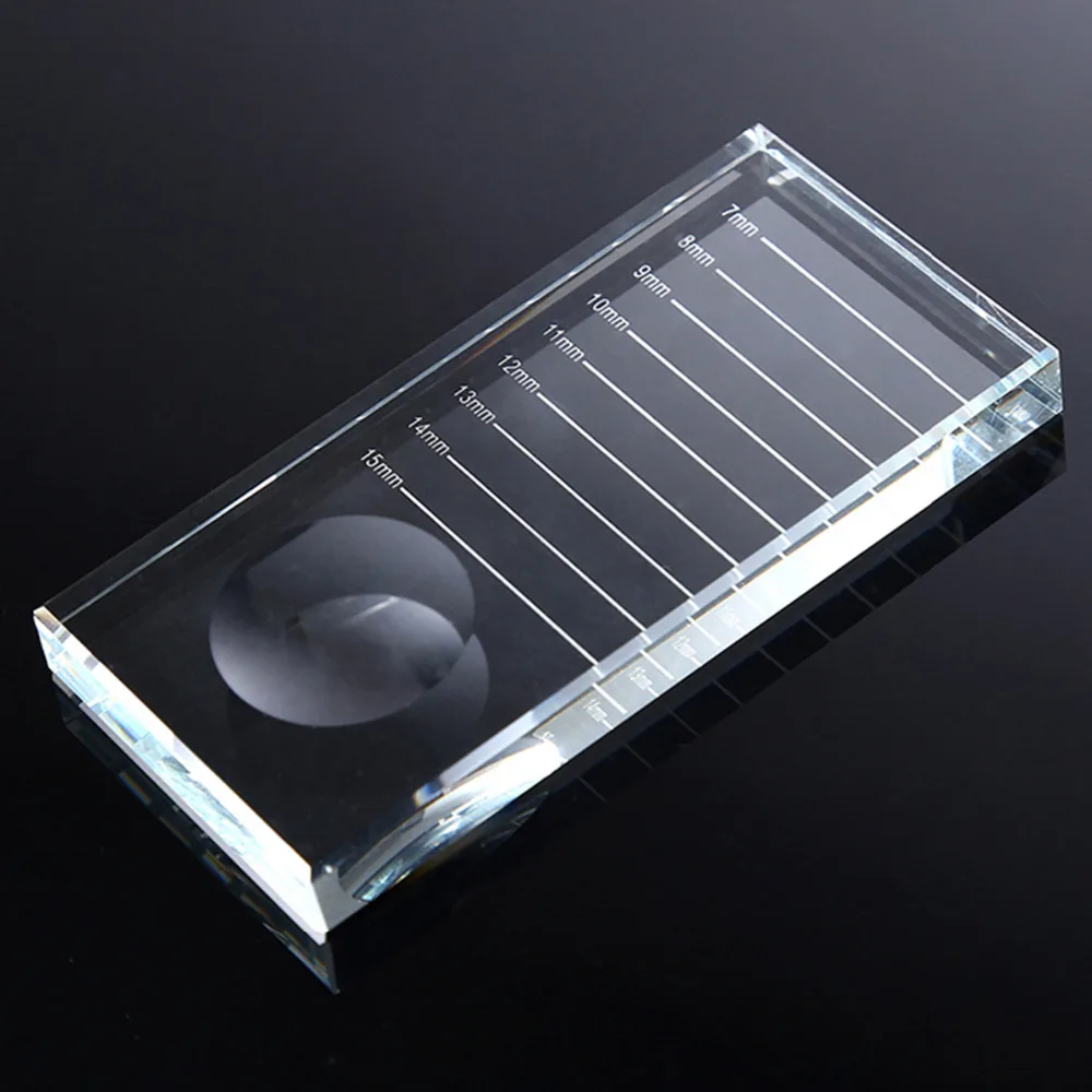 Поддон 2 в 1 для наращивания ресниц многоразовый прямоугольный восьмиугольный U