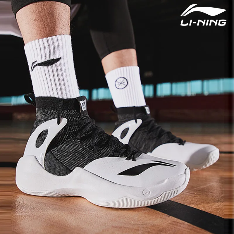 Li Ning Мужская Профессиональная баскетбольная обувь SONIC VI V2 спортивная с