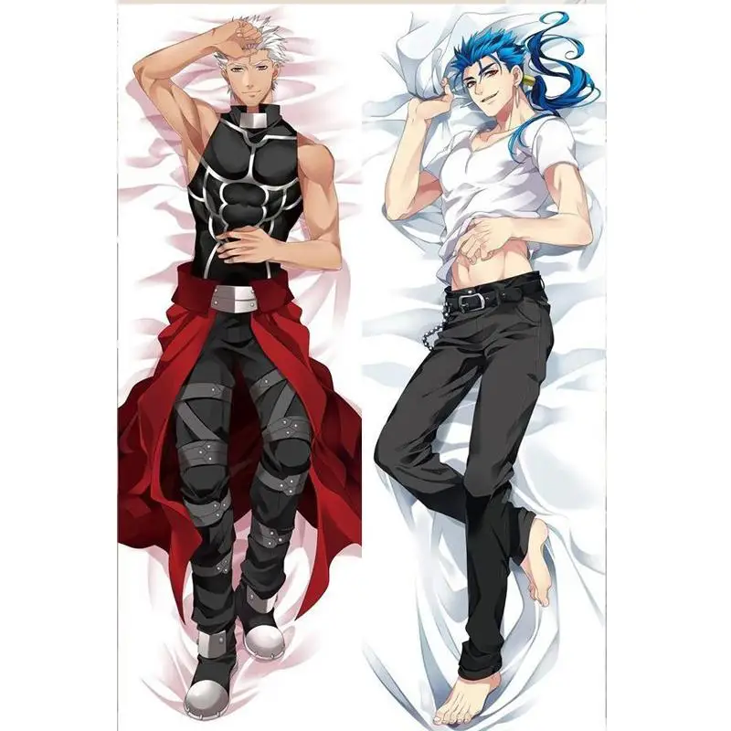 BL мужской японский аниме Fate Stay Night Archer Lancer Throw Otaku Dakimakura подарки постельные