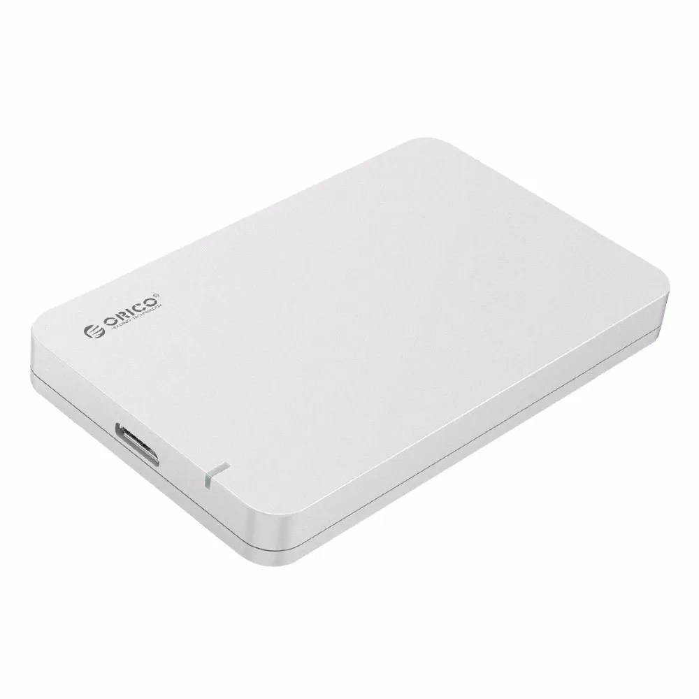 ORICO, 2,5 дюймов, корпус для жесткого диска SATA 3,0-USB 3,0, жесткий диск SSD, внешний чехол для хранения, коробка с поддержкой 2 ТБ UASP, чехол для жесткого диска без инструментов