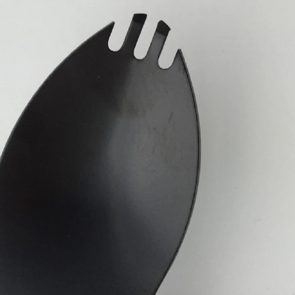 Многофункциональная ложка вилка из нержавеющей стали портативная уличная