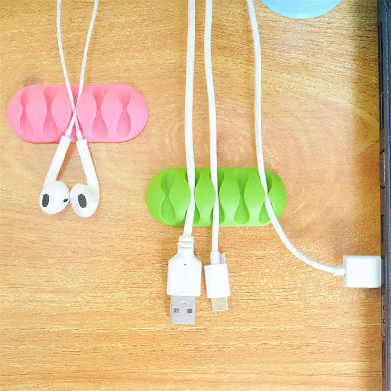 Holder Cable Winder Wire Organizer Desktop Clips Management Cord Charging Data Line Protect Office For Xiaomi mi a2 lite Case |